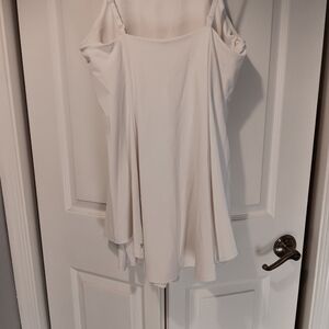 Sundress  w built in skorts white sz large